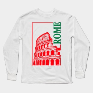 Rome, Italy Colosseum Long Sleeve T-Shirt